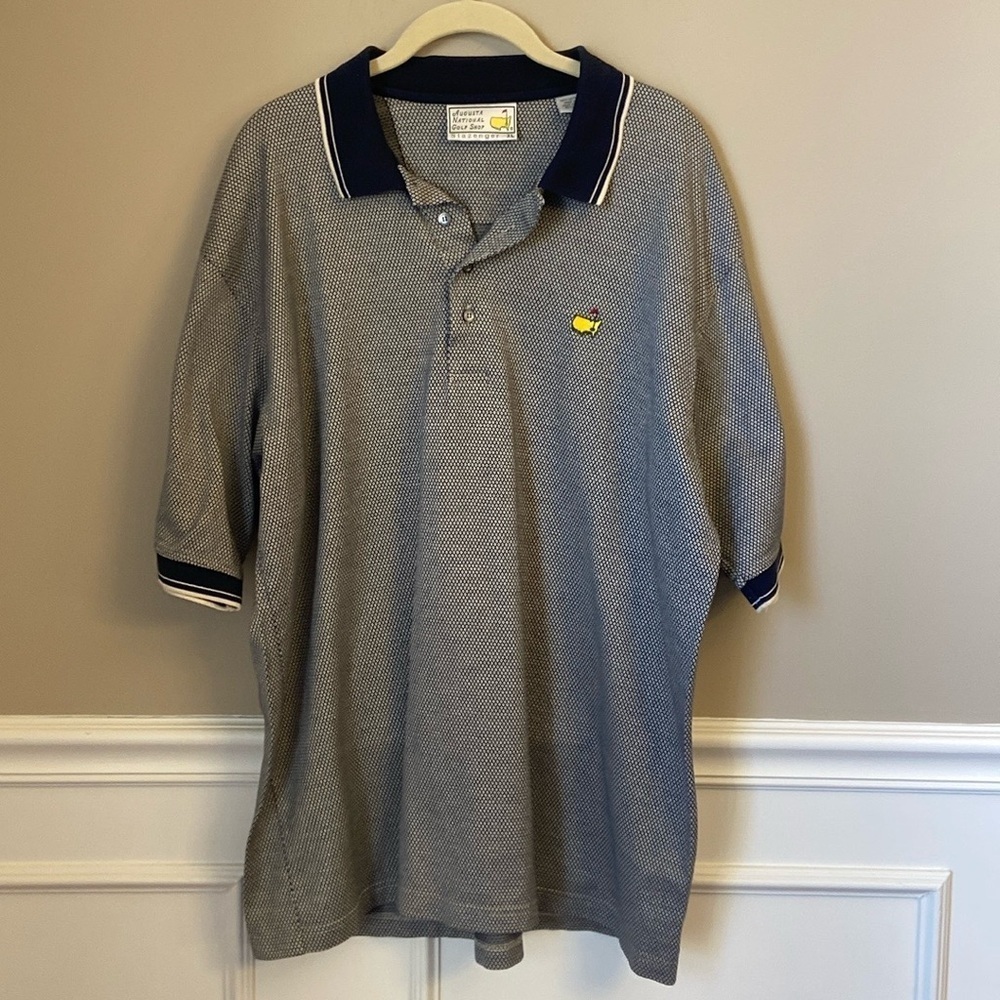 Men’s‎ Vintage 1990’s Augusta National Masters Polo 100% Cotton Size XLarge